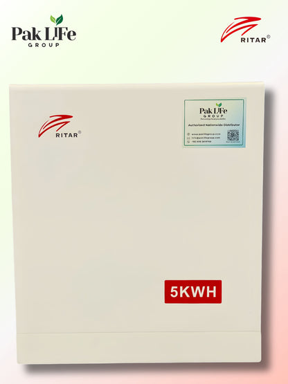 RITAR POWER Lithium Battery Model BAT-5KWH IP54 (5 Year Warranty)